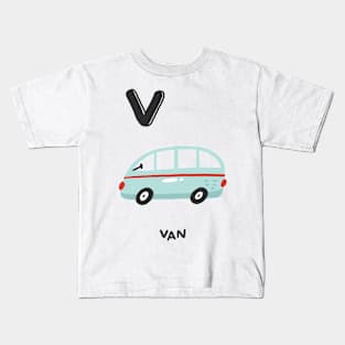 V is Van Kids T-Shirt